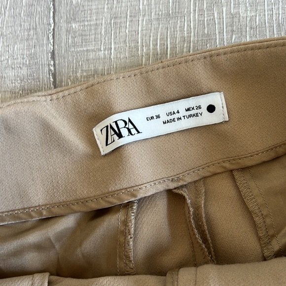 Beige High Waisted Pants - Picture 5 of 5